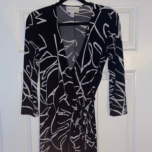 Black and white Donna Morgan dress